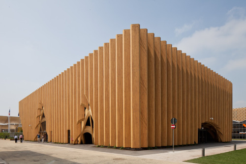 archatlas:    French Pavilion at Milan Expo 2015   XTU architects   Images by   Andrea Bosio   