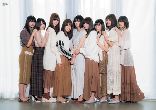 sakamichi-steps: 欅坂46 2期生 × B.L.T. 2020年1月号