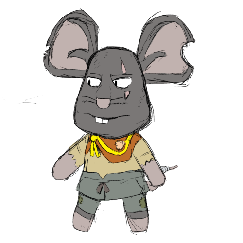 riz-gukgak:[ID: two drawings of dimension 20 PCs in the style of animal crossing. they are loosely l