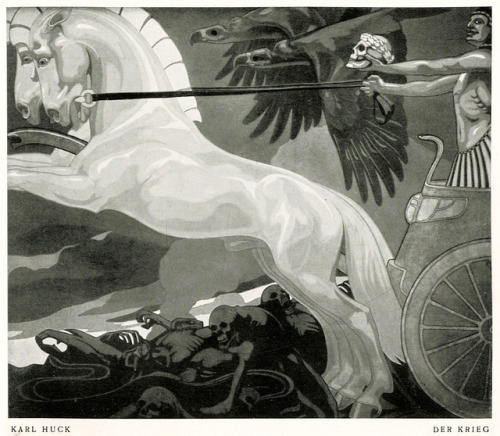 Karl Huck (1876-1926), &lsquo;Der Kreig&rsquo; (The War), &ldquo;Die Kunst für alle&rdquo;, 1910-11S