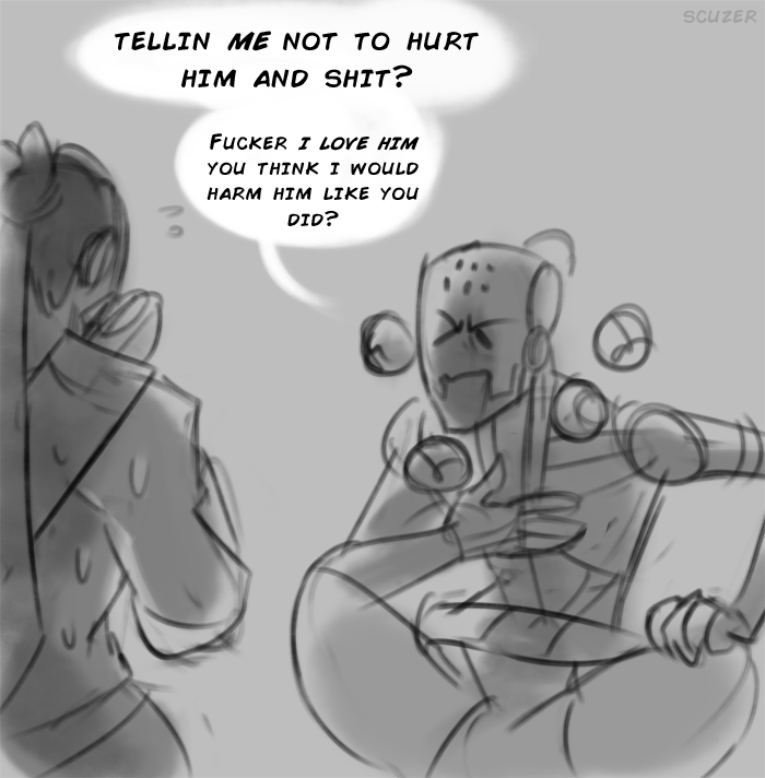 scuzer:  based on a conversation i had with @dickmail (love u bb), and how could