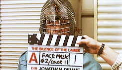 criterioncollection:  Mask tests for The Silence of the Lambs. 