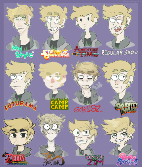 homosexualgoats:  12 style challenge featuring Ozzy because 20 was too god damn many;;