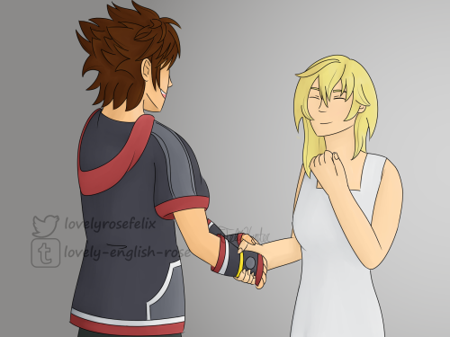 lovely-english-rose: Naminé Week Day 4: Thank Naminé Sora is going to give her THE lon
