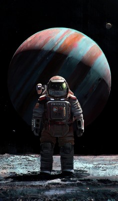 translucentmind: Cosmonaut on Ganymede //