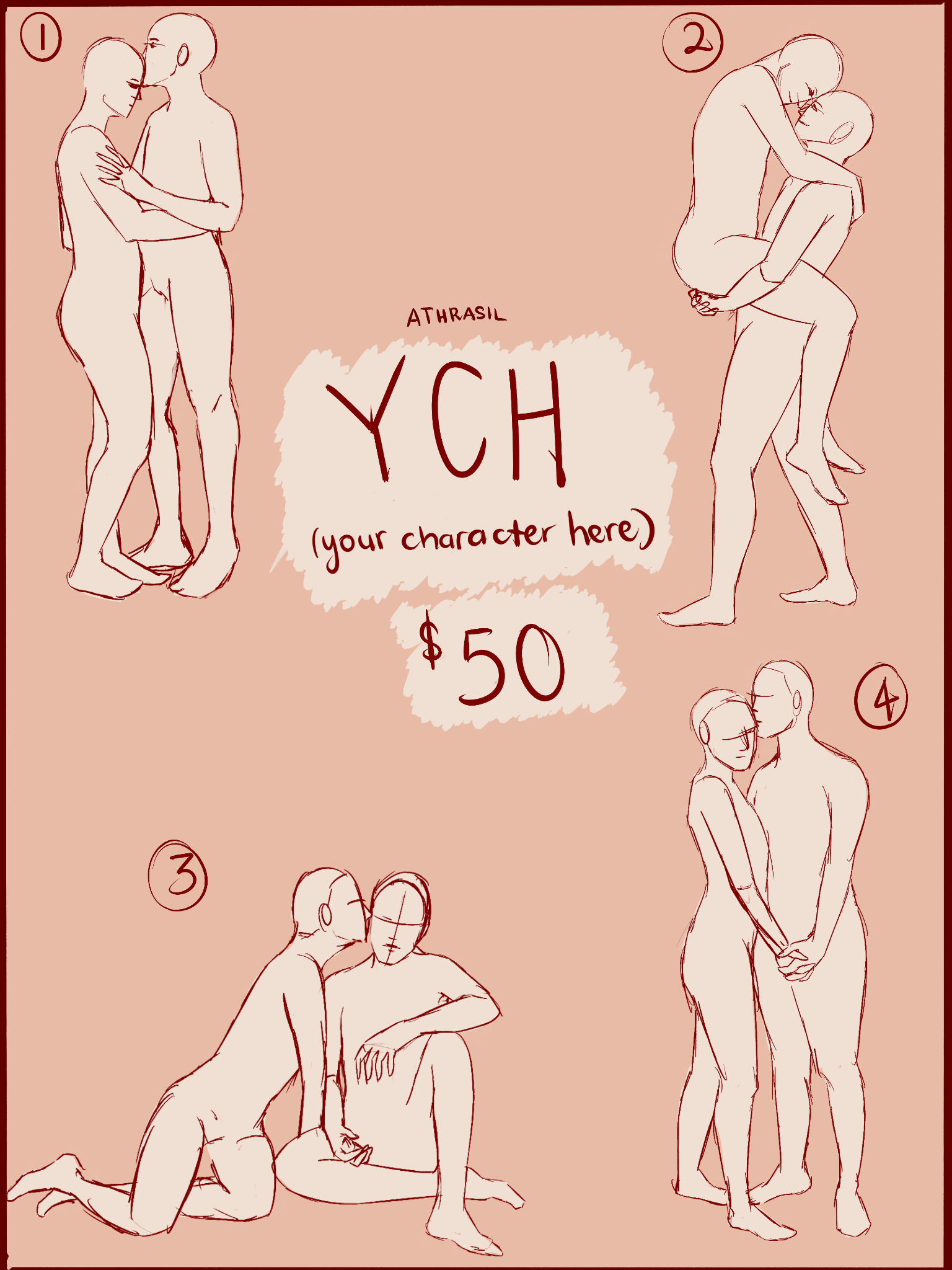 photo Ych 18+ Drawing Bases ych set price explore tumblr posts