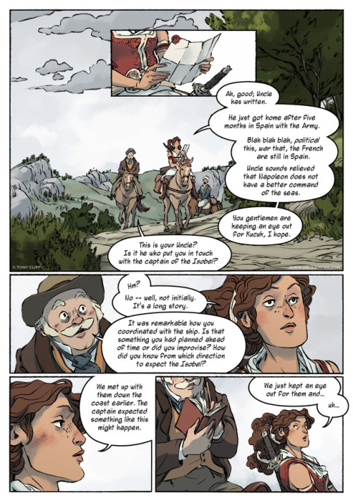 The second installment of DELILAH DIRK AND THE PILLARS OF HERCULES preview is up now! (If the book w