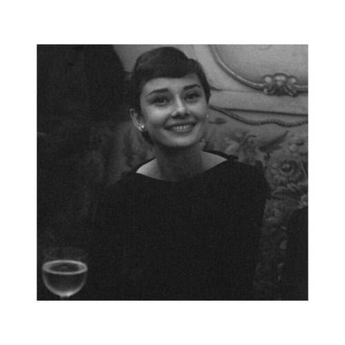 Audrey Hepburn in Paris,1955.