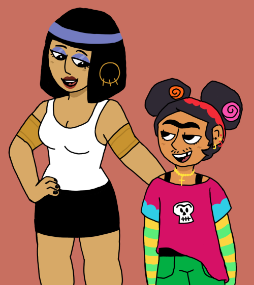 Drew Cleo And Frida! (Just In Time For Pride Month)