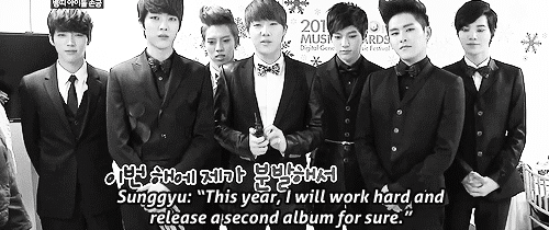  Sunggyu having to be reminded that he’s still a part of a 7-member group 