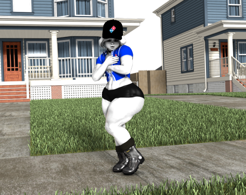 rivaliant:  another preview render, this time using more advance lighting in Daz’s 3dlight engineJust Silk being shy on her first day on the ‘job’Also as the backdrop, a house prop i have obtained but this issue is alil different then most regarding