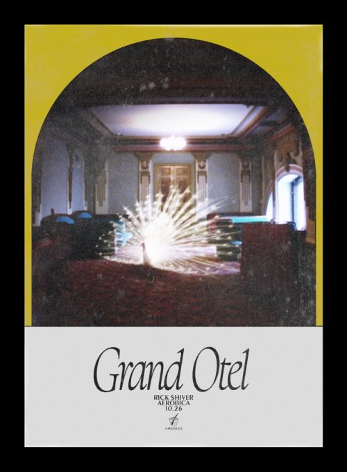 Poster  — Grand Otel ‘18-19 — Rick Shiver — 2018