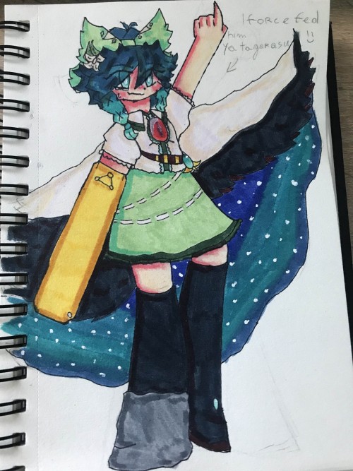 Felt A Need To Redraw My Wonderfull Master Piece From A Year Ago. I Present You....Nuclear Venti. (I
