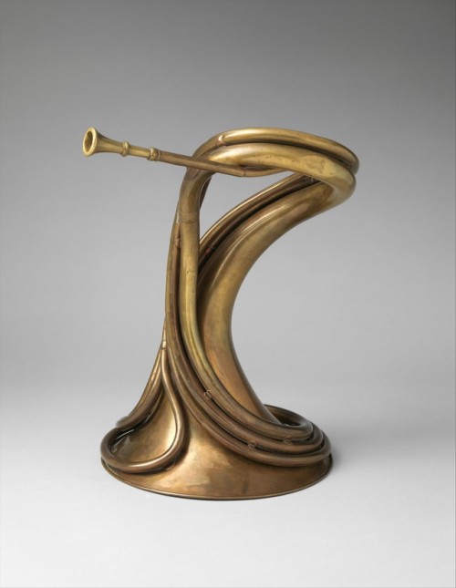 Cornet-trompe, ca. 1862attr. Alphonse Sax (Belgium)- Materials: Brass- Length: 33.9 cm- Other Notes: