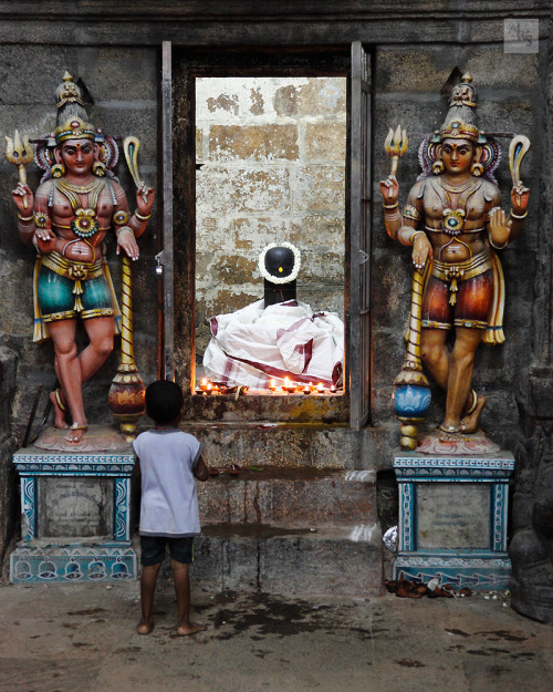 One of many lingams of Meenakshi temple, Madurai, Tamil Nadu