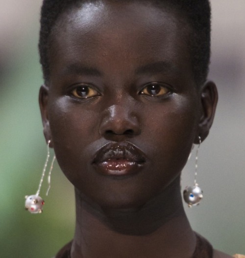 pocmodels:Adut Akech at Valentino S/S 2018