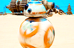 isaccoscar:   Every Character I Love → BB-8 (Star Wars) “He’s a BB unit! Orange and white: one of a 