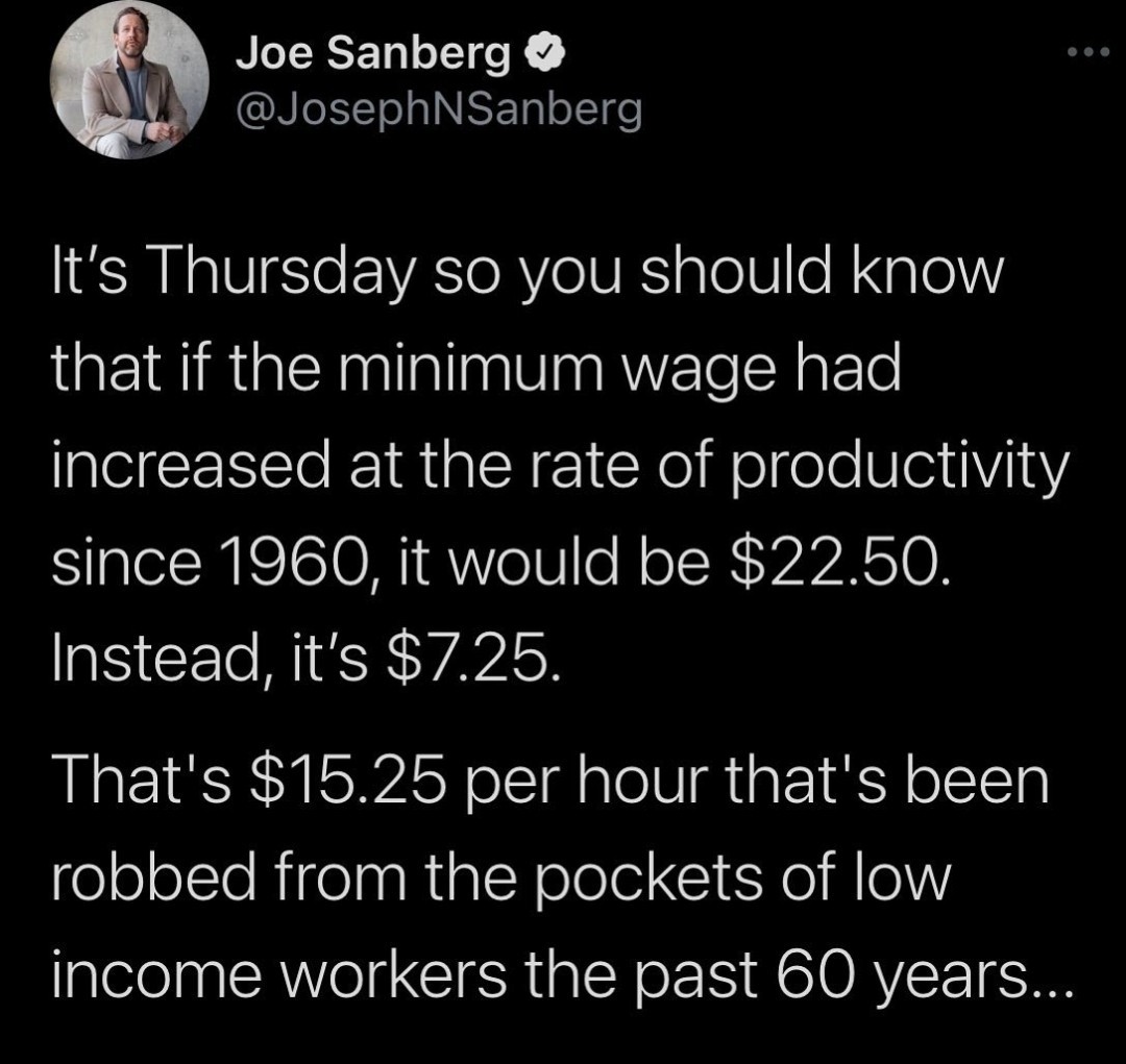 serenata-your-neighborhood-lefty:Weekly reminder that trillions of dollars have been