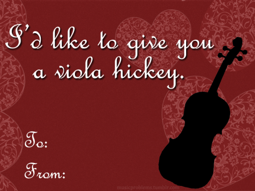 musicproblems: Part 3 of my Valentines Series! See all my valentines here!