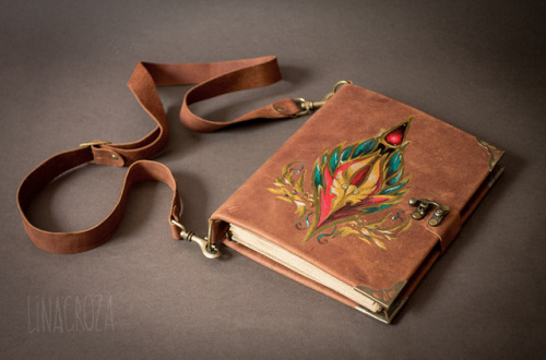 Commissions - spellbooks for LARP.100% genuine leather.Crafter: me, GreatQueenLina (Lina Groza)I mak