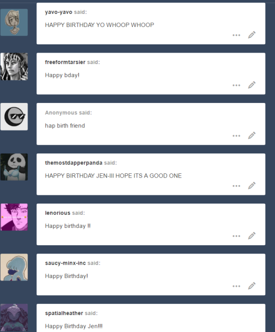 AHHHHH THANK YOU ALL SOSOSOSOSOSO MUCH IM HAVING SUCH A WONDERFUL DAY!!