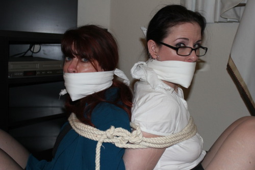 nowheretohide14:  A tribute to those lovely bound and gagged MILF secretaries. Or business executives, as they like to be be called..