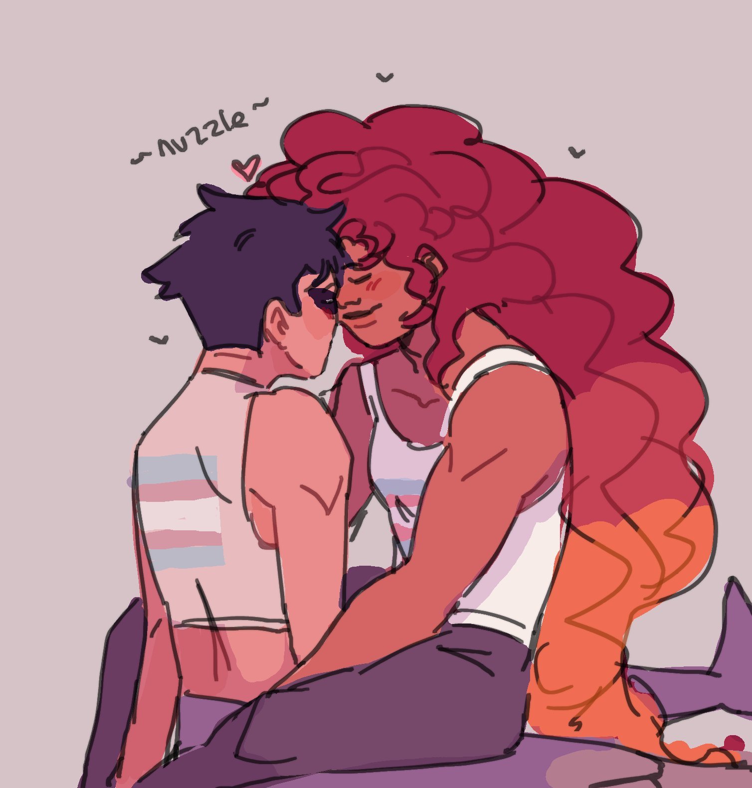 ultimatedirk:It is thinking about robstar hours My fav t4t comfort couple 