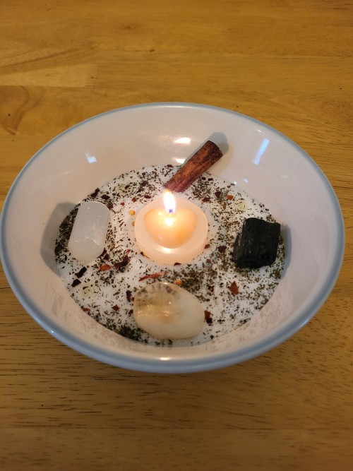 Home Protection Salt Bowl