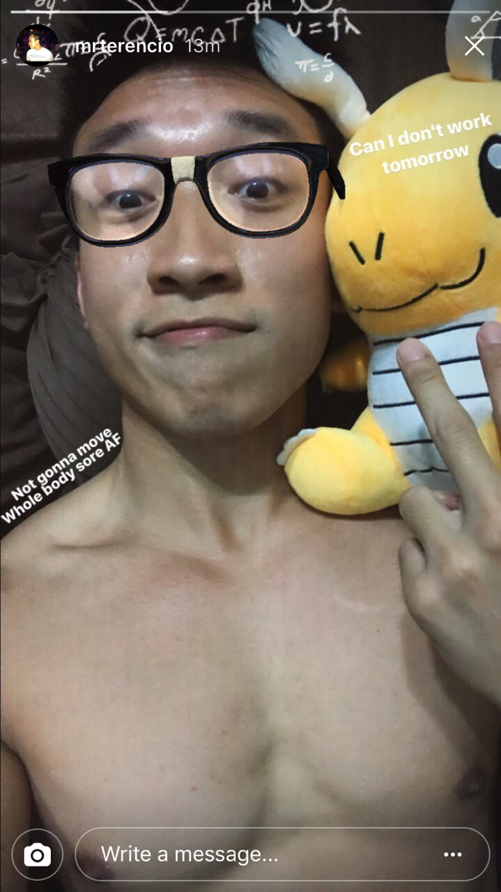luvgaysects:  Terence Ong. IG: mrterencio Gyms at Tampines TF