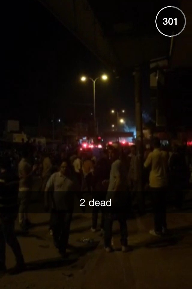 palestinienne:  The pictures aren’t that clear, but my friend is in Ramallah, Palestine
