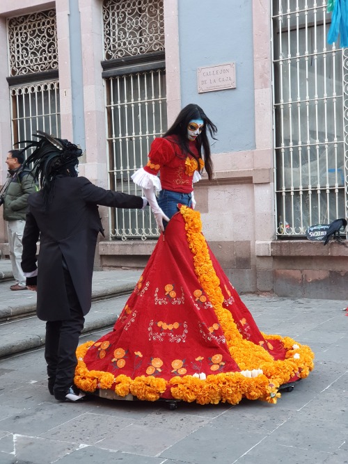 Street performers in Zacatecas, Zacatecas.