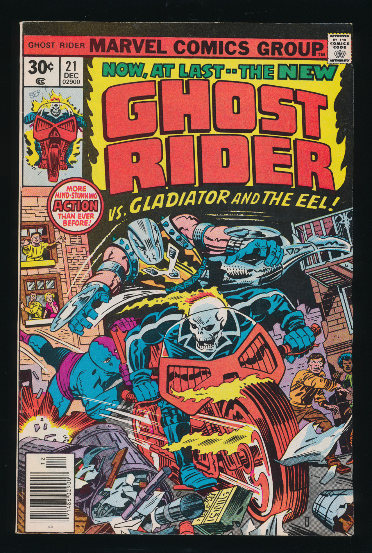 kirbycovers:
“Ghost Rider #21
(Dec. 1976)
”