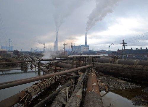 glumshoe:supplyside:Norilsk is an industrial city in Krasnoyarsk Krai, Russia, located above the Arc