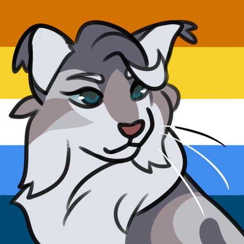 berrym00n: pride batch #5asexual twigbranch, lesbian dawnpelt, nonbinary olivenosearoace / lesbian f