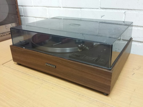 Pioneer PL-12D 2-Speed Belt-Drive Stereo Turntable, 1974