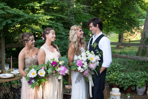 Boho Inspired Wedding Styled Shoot via Styled and Wed | Captured by  Joy Michelle Photography