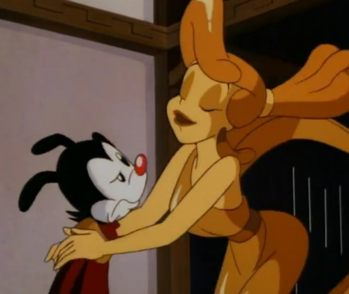 Screenshots Of My Favorite Animaniacs Episode, The Warners And The Beanstalk.