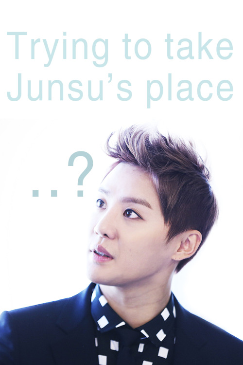 aoijihyo:  Junsu must be preparing a counterattack~      AWWWWWW