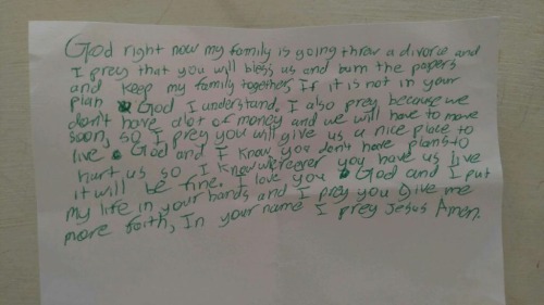 quietsophia:jesus.. we found this note in between the floorboards of our new house@sixpenceee