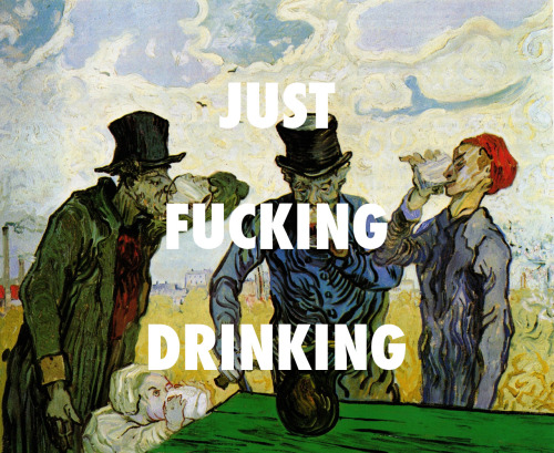 The Drinkers (after Daumier) (1890), Vincent van Gogh / The Perfect Song (2001), The National