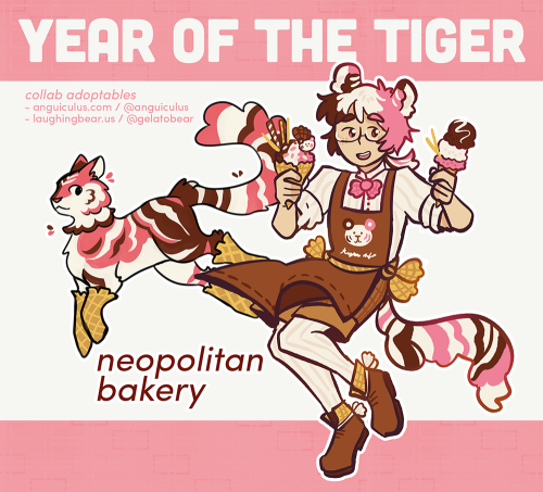  Year of the Tiger adopts!  I collaborated with anguiculus on these back in February! Al of them alr