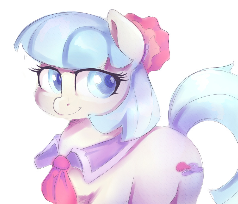 Overdue fanart for a cute character from a spectacular episode. Mostly just dicking