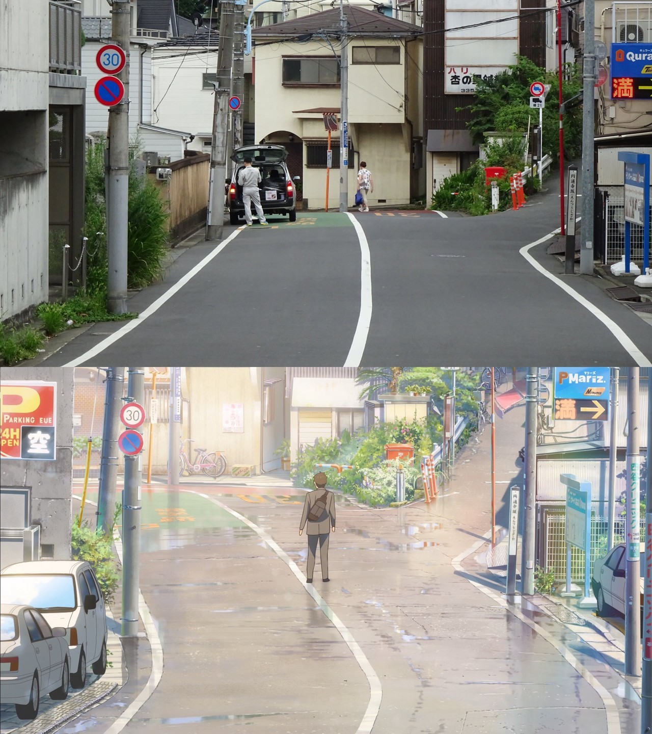 art-woonz:  Real life locations from Kimi no Na wa.(Your name) -seichi junrei (Tokyo side)