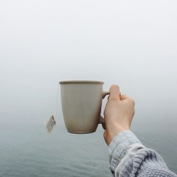 pureblyss:thesoutherly: Rebecka Sipe  tea &amp; the sea. all you really need.