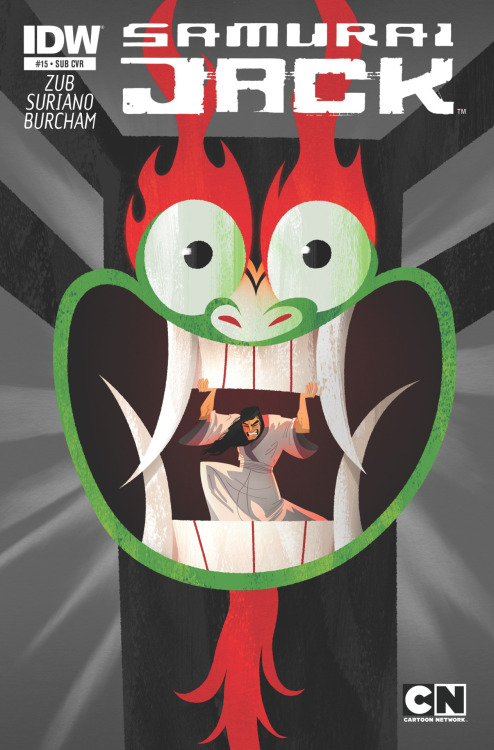 as-warm-as-choco: SAMURAI JACK Comics’ SUB (variant) covers by Genndy Tartakovsky ! The creator of 