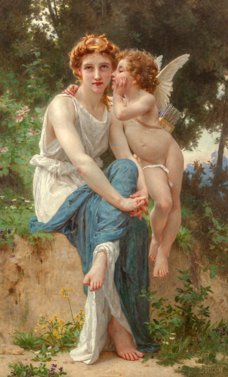 “Le secret d'Amour”, 1892Guillaume Seignac