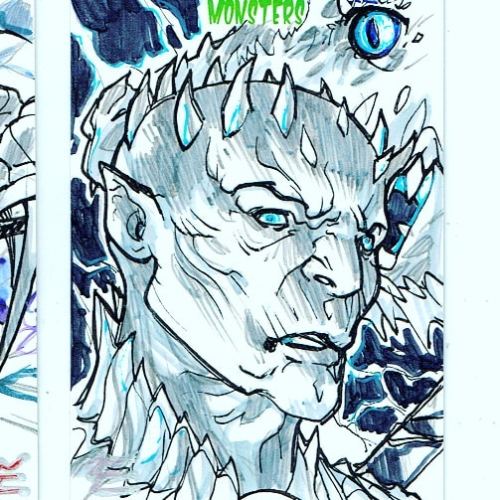 NIGHT KING #typhoonproductions . . . #emmshin #NightKing #GOT #gameofthrones #bad #Whitewalker #Mon