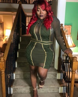 therealtsmadison: Thank you @fashionnovacurve for my Dress 