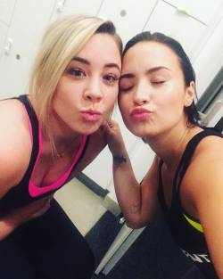 dlovato-news:    soulcycle: Besties that