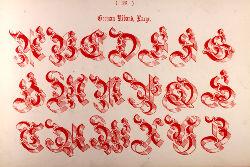 Typefaces - 1864